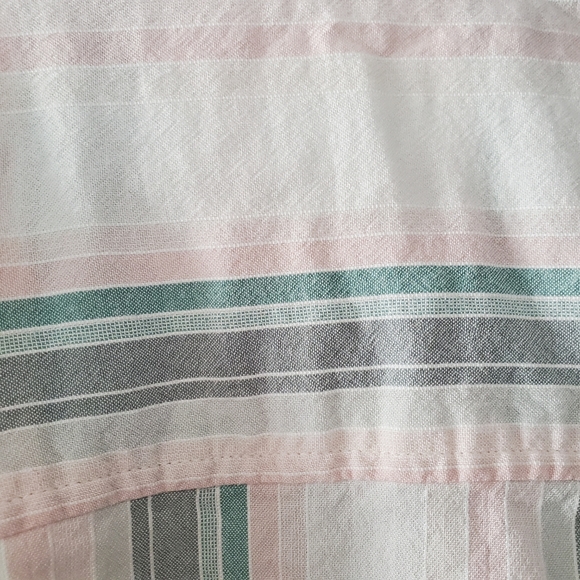 Far West Front Tie Striped Top - Picture 3 of 5